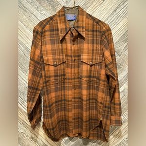Vintage Pendleton Men’s Flannel 100% Pure Virgin Wool